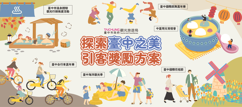 探索臺中之美引客獎勵方案