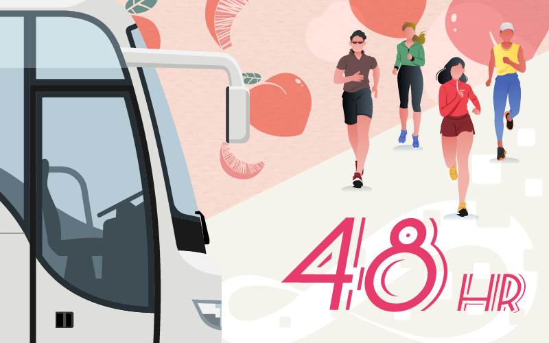 梨山水蜜桃路跑交通套票